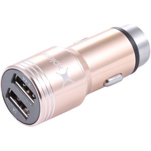Xplore Aluminium Casing Dual USB Car charger CCA7