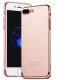 Hoco Glint series electroplated TPU cover for iPhone 7 Plus-Rose Gold