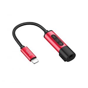 Hoco LS6 Tanco Digital Audio converter for Apple - Red