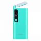 Hoco B27 - 15000 Pusi Mobile Power Bank with Table Lamp - Blue