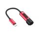 Hoco LS6 Tanco Digital Audio converter for Apple - Red