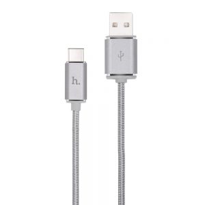 Hoco UPT01 Type-C Metal To USB Cable - Black