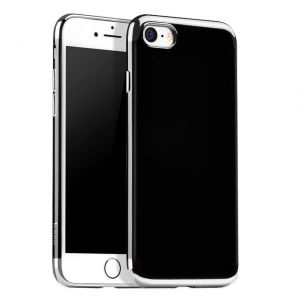 Hoco Obsidian series protective case for iPhone 7 Plus - Silver