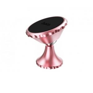 Hoco CA9 Magnetic Metal Vehicle Mounted Mobile Holder - Rose Gold