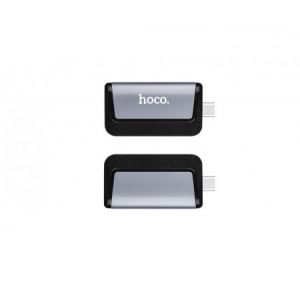 Hoco HB4 Type-C Multi Function Converter - Gray